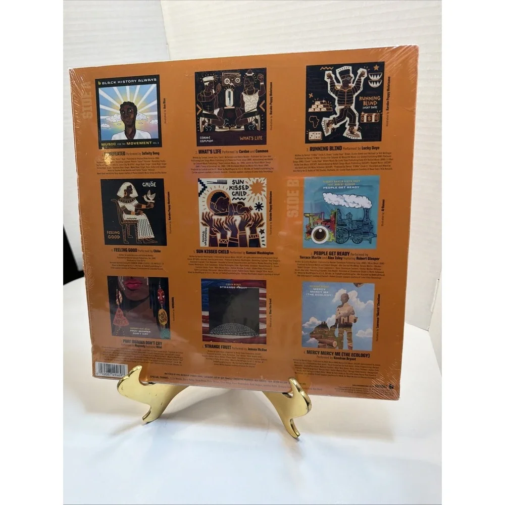 Undefeated / Music For the Movement (Target Exclusive Bone Color LP Vinyl) NEW - Picture 10 of 10
